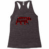 mama christmas bear Racerback Tank