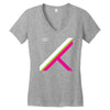 omd history of modern Women's V-Neck T-Shirt