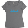 authentic shirt Women's Triblend Scoop T-shirt