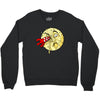 moon rocket Crewneck Sweatshirt