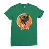 boxers and donuts Ladies Fitted T-Shirt