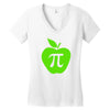 apple pi Women's V-Neck T-Shirt