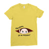 Disculpame Ya Es Octubre? Ladies Fitted T-Shirt