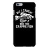 all i caught was this crappie fish iPhone 6/6s Plus Case