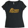 polymer records, ideal gift or birthday present funny Women's Triblend Scoop T-shirt