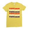 Vote 2018 Ladies Fitted T-Shirt