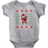 pug christmas Baby Onesie