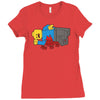 lego guy Ladies Fitted T-Shirt