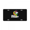 feeling stabby License Plate