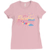 rainbow road Ladies Fitted T-Shirt