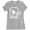 this is sparta funny  film Ladies Fitted T-Shirt