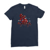 mushroom eater Ladies Fitted T-Shirt