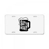 Saturday Beer License Plate