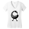 Sankofa Bird Women's V-Neck T-Shirt