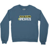 first one to puke drives Crewneck Sweatshirt