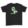 alien believe space sci fi ufo nerd Youth Tee