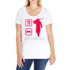 eat sleep battlefield Ladies Curvy T-Shirt
