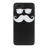 hipster glasses and moustache iPhone 7 Plus Case