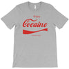enjoy cocaine funny gray T-Shirt
