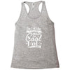 not like a regular mom i'm a cool mom Racerback Tank