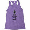 Keep Calm And Hodl Ethereum Racerback Tank