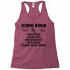Scorpio Woman Racerback Tank