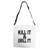 kill it grill it Adjustable Strap Totes