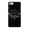 we wish you a very merry christmas iPhone 7 Case