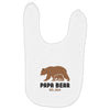 Papa Bear Baby Bibs