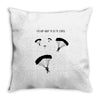 I Do Not Want To Go To School Throw Pillow