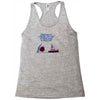 polite jaws Racerback Tank
