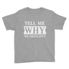 tell me why we shouldn't Youth Tee