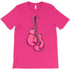 boxing gloves breast cancer T-Shirt