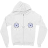 Mooncake Face Zipper Hoodie