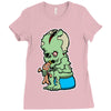 zombie baby Ladies Fitted T-Shirt