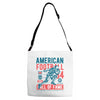 american football Adjustable Strap Totes