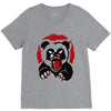 angry panda V-Neck Tee