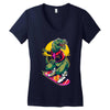 rex to the future Women's V-Neck T-Shirt