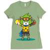 rufu the skaterwolf Ladies Fitted T-Shirt