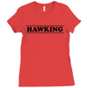 Steven Hawking Ladies Fitted T-Shirt