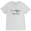 shark alpha V-Neck Tee