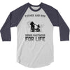 father and son riding partners for life 3/4 Sleeve Shirt