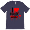i love house music t shirt men logo3 new t shirt clothing design men T-Shirt