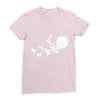baby skeleton Ladies Fitted T-Shirt