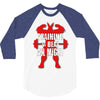 train to beat all might 3/4 Sleeve Shirt