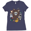 pitfalls and perils Ladies Fitted T-Shirt