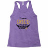 I Wear Gold For My Hero In Haven Racerback Tank