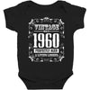 vintage made in 1960 perfectly aged a living legend Baby Bodysuit