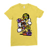 not money not life Ladies Fitted T-Shirt