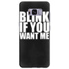 blink if you want me Samsung Galaxy S8 Plus